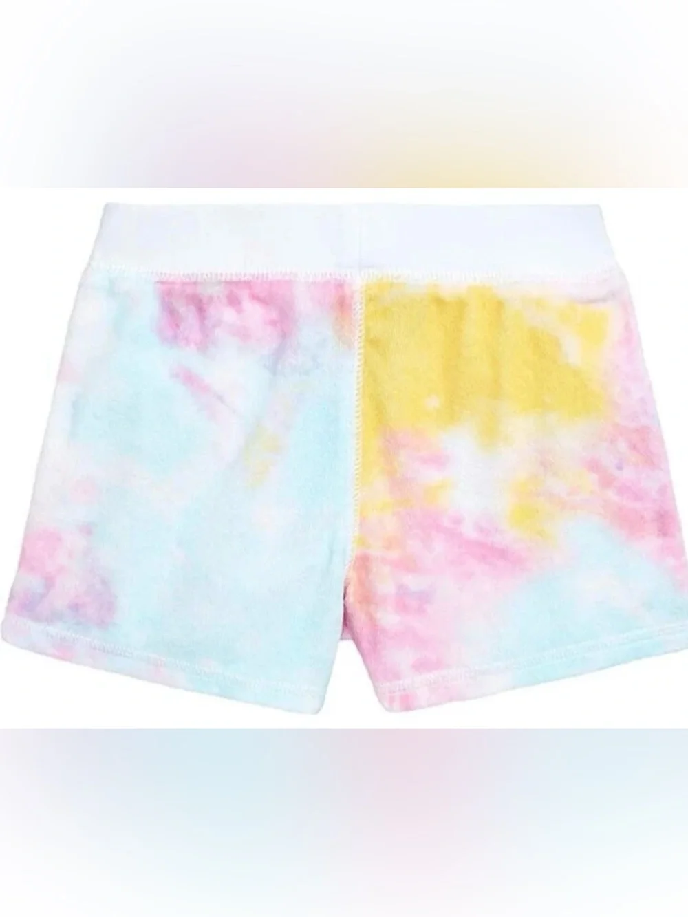 Ralph Lauren Tie-Dye Cotton Shorts - Pastel Multi-Brand New